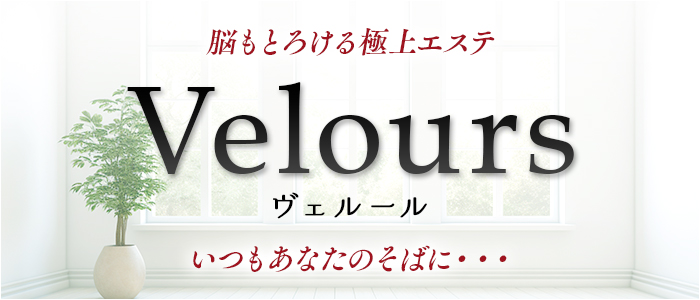 脳もとろける極上エステ Velours ヴェルール いつもあなたのそばに・・・の求人画像